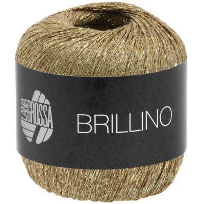 Lana Grossa BRILLINO 004 83% вискоза, 17% полиэстер металик, 25г/ 200м